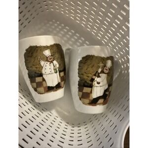 2003 Boston Warehouse Trading Corp-Chef Wine , Coffee  Mug Set of 2